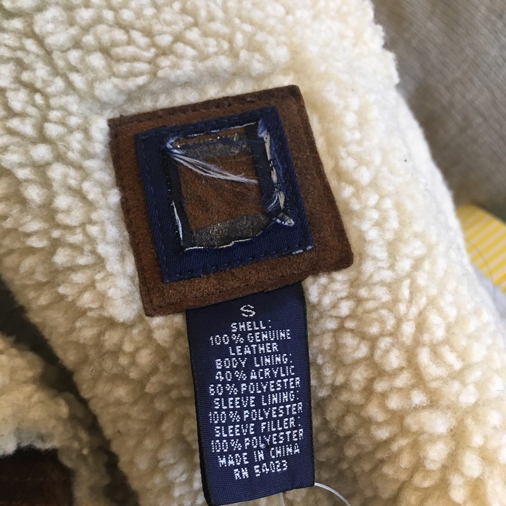 Vintage Gap Suede Leather Lined Jacket - Picture 5 of 7
